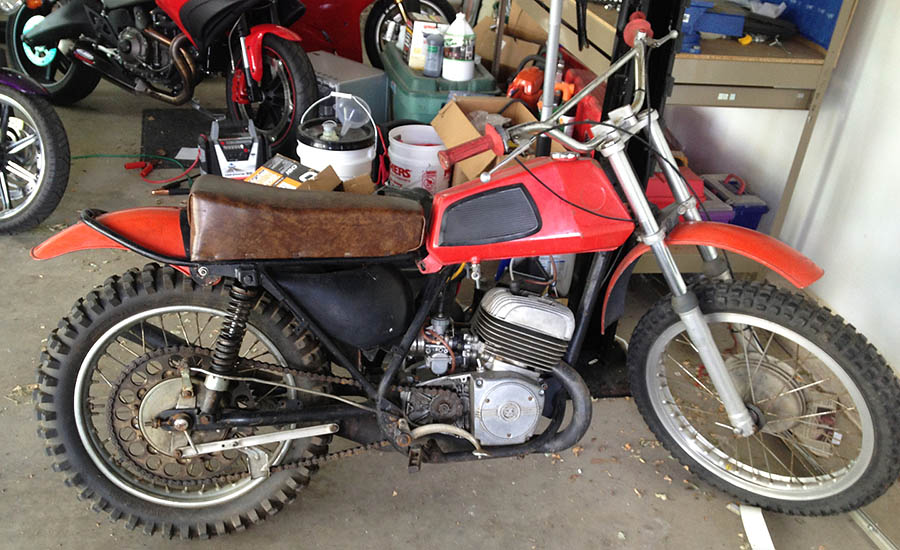 1971 Cz 250 Mx Before