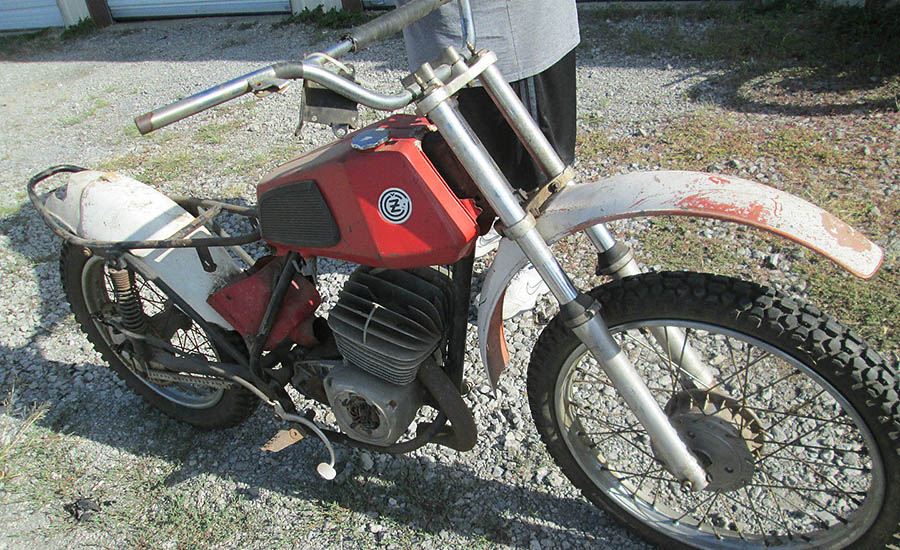 1973 Cz 250 Mx Before
