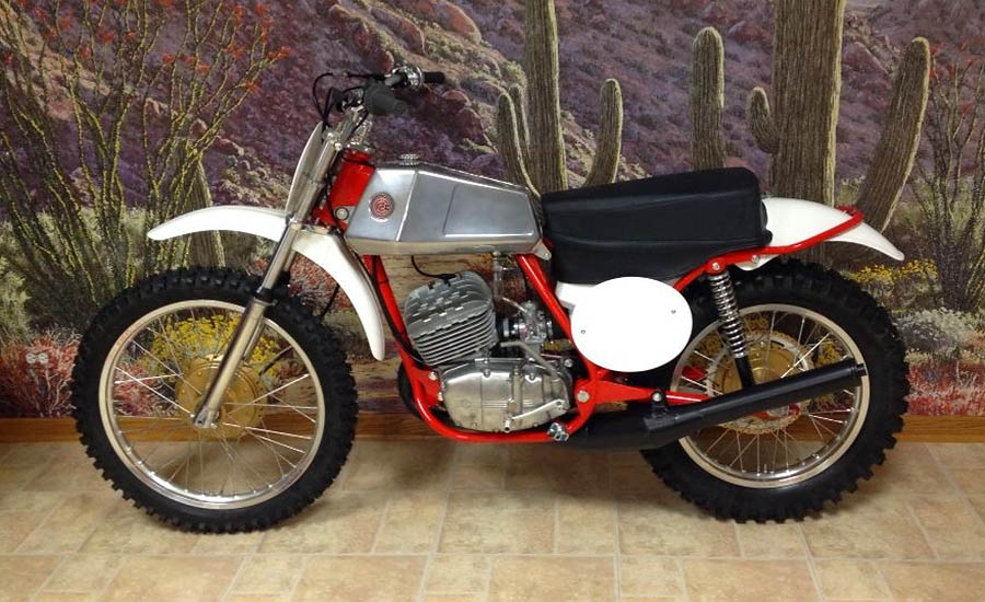 1974 Cz 250 Enduro Converted To Mx