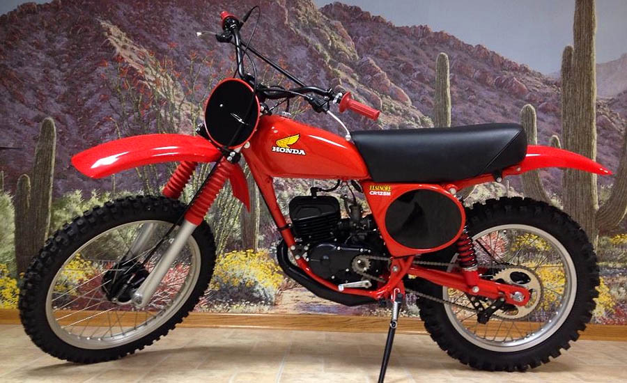 1977 Honda Cr125m After